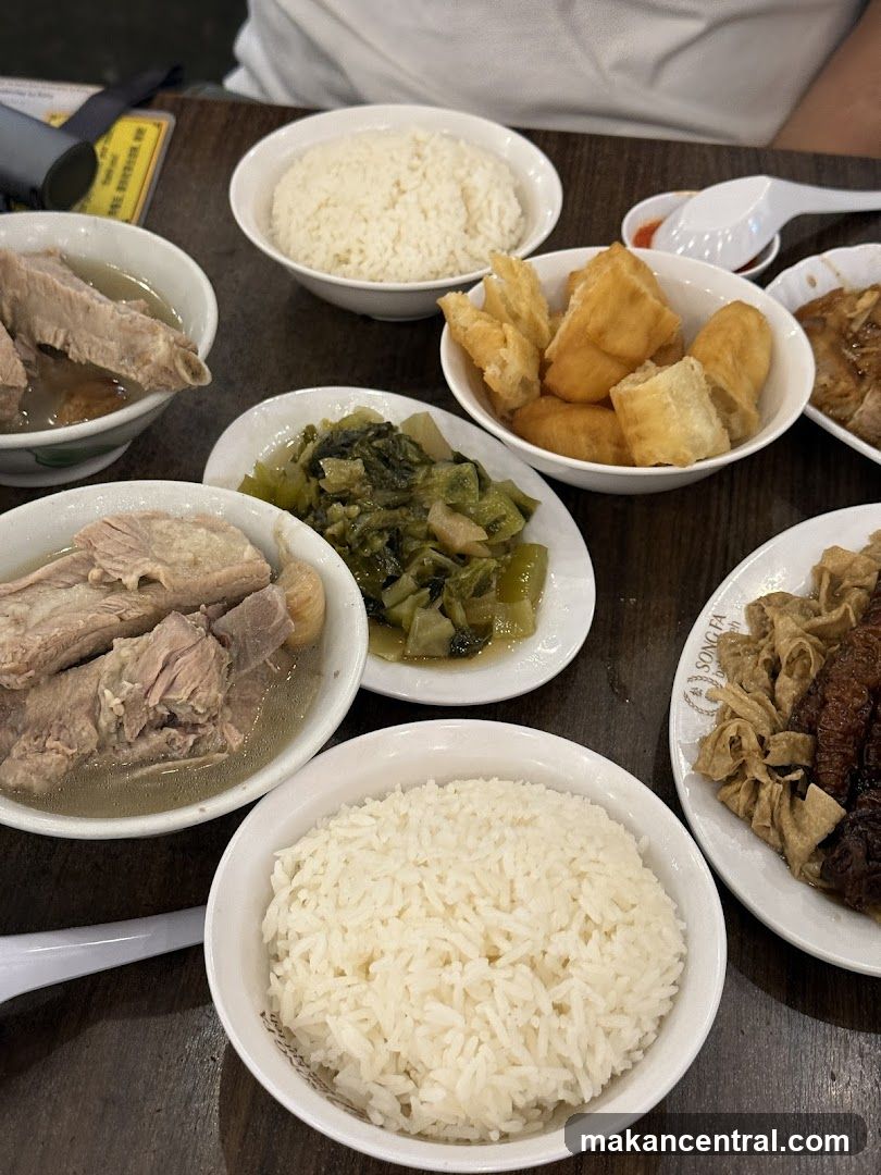 Bak Kut Teh Meal