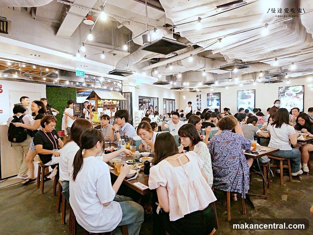 Busy Restaurant Interior