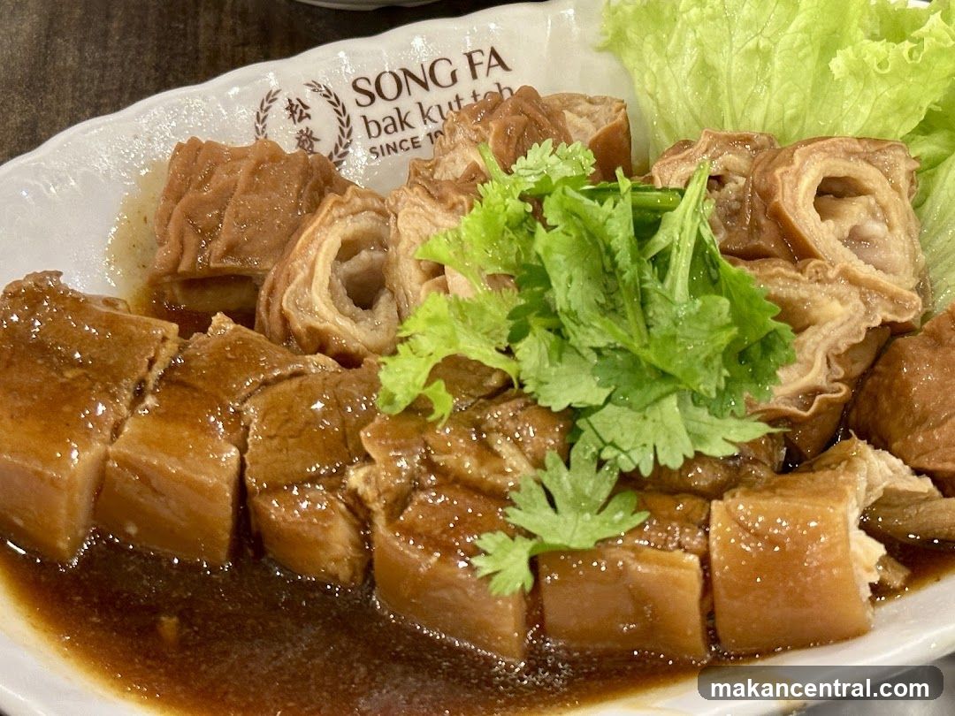 Braised Pork Belly and Intestines