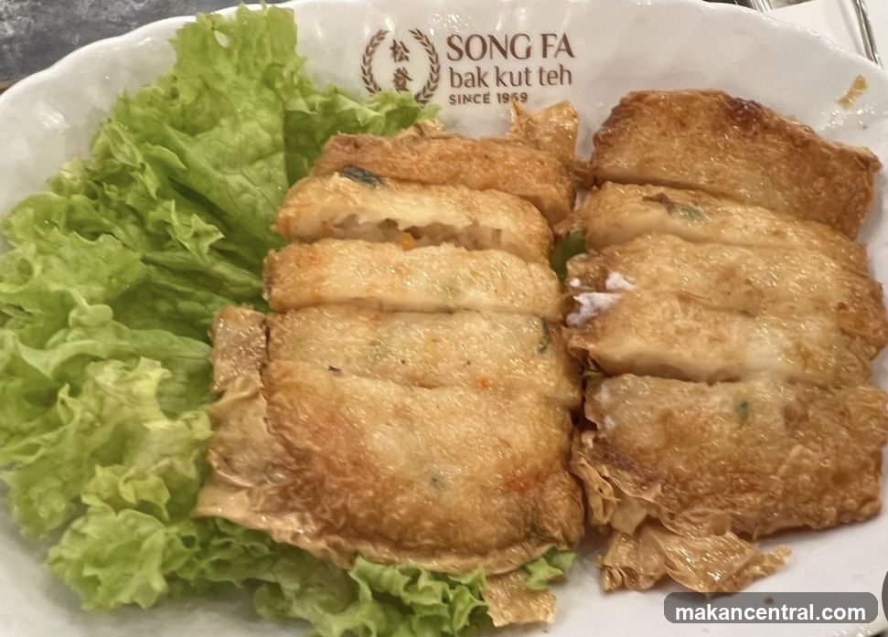 Fried Bean Curd Rolls