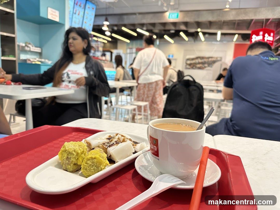 Food and Drink at a Casual Eatery