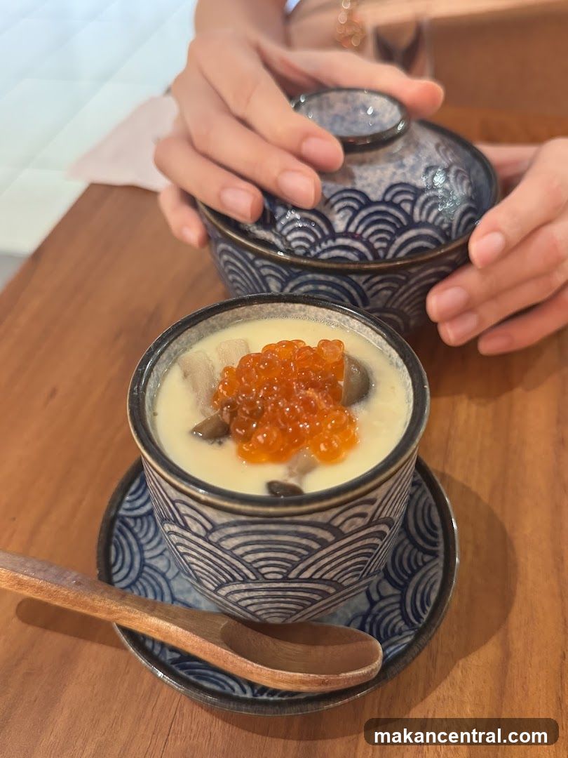 Chawanmushi with Ikura
