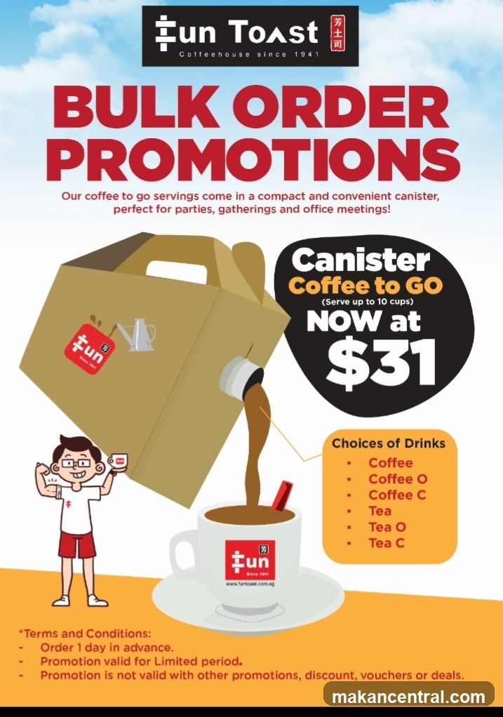 Fun Toast Bulk Order Promotions
