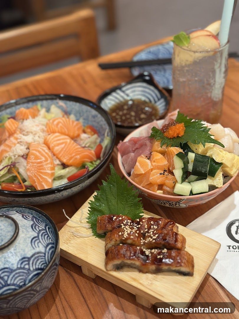 Assortment of Japanese Dishes