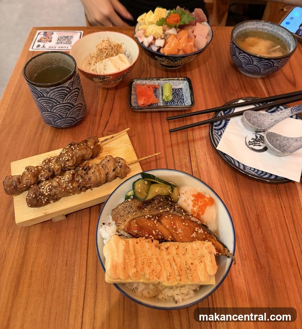 Japanese Food Spread