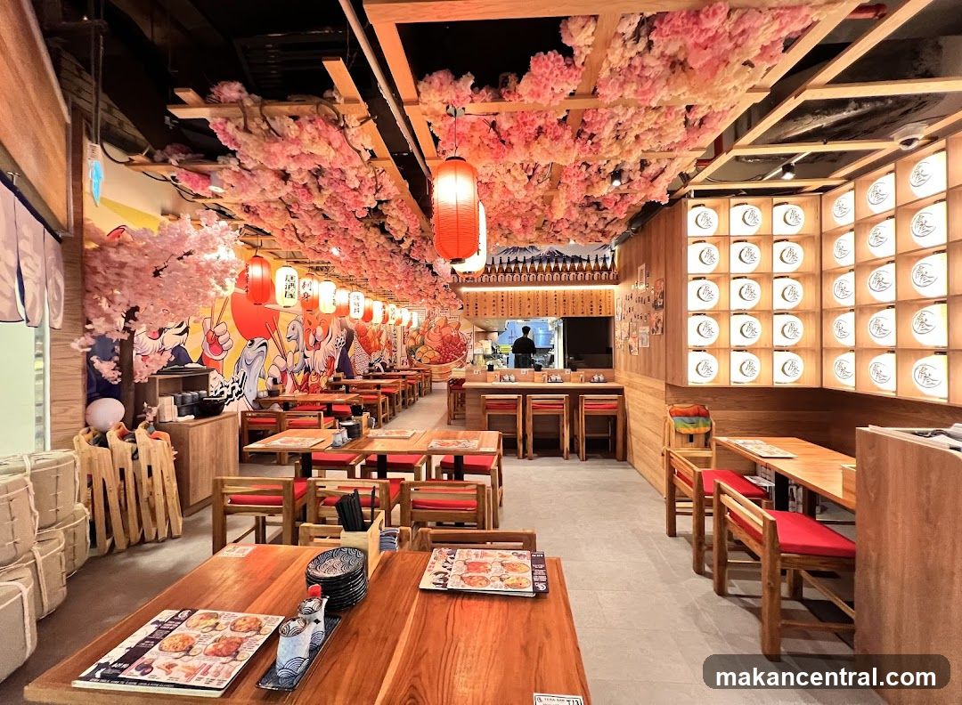 Japanese Restaurant Interior