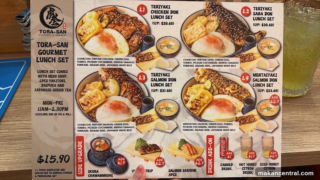 TORA-SAN GOURMET LUNCH SET