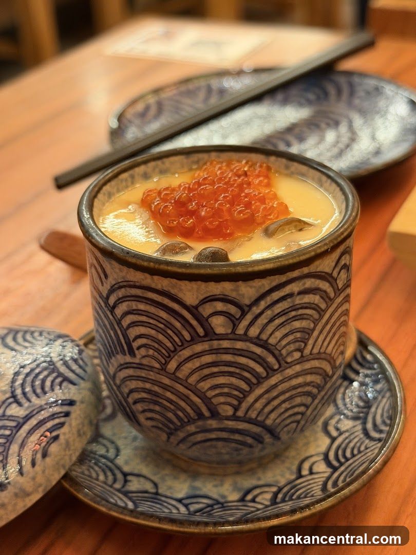 Chawanmushi with Ikura