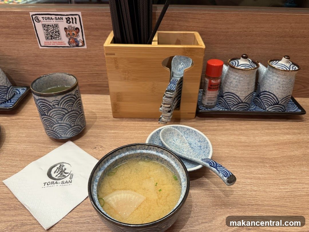 Table Setting at a Japanese Restaurant