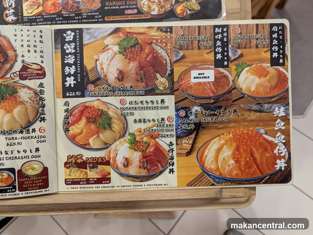 Japanese Seafood Bowls