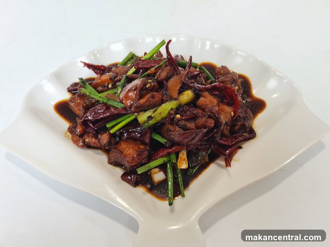 Spicy Stir-Fried Chicken with Dried Chilies