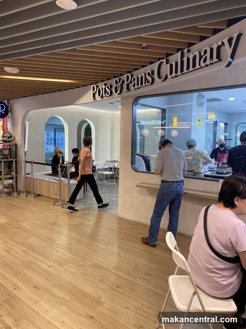 Culinary establishment with seating area