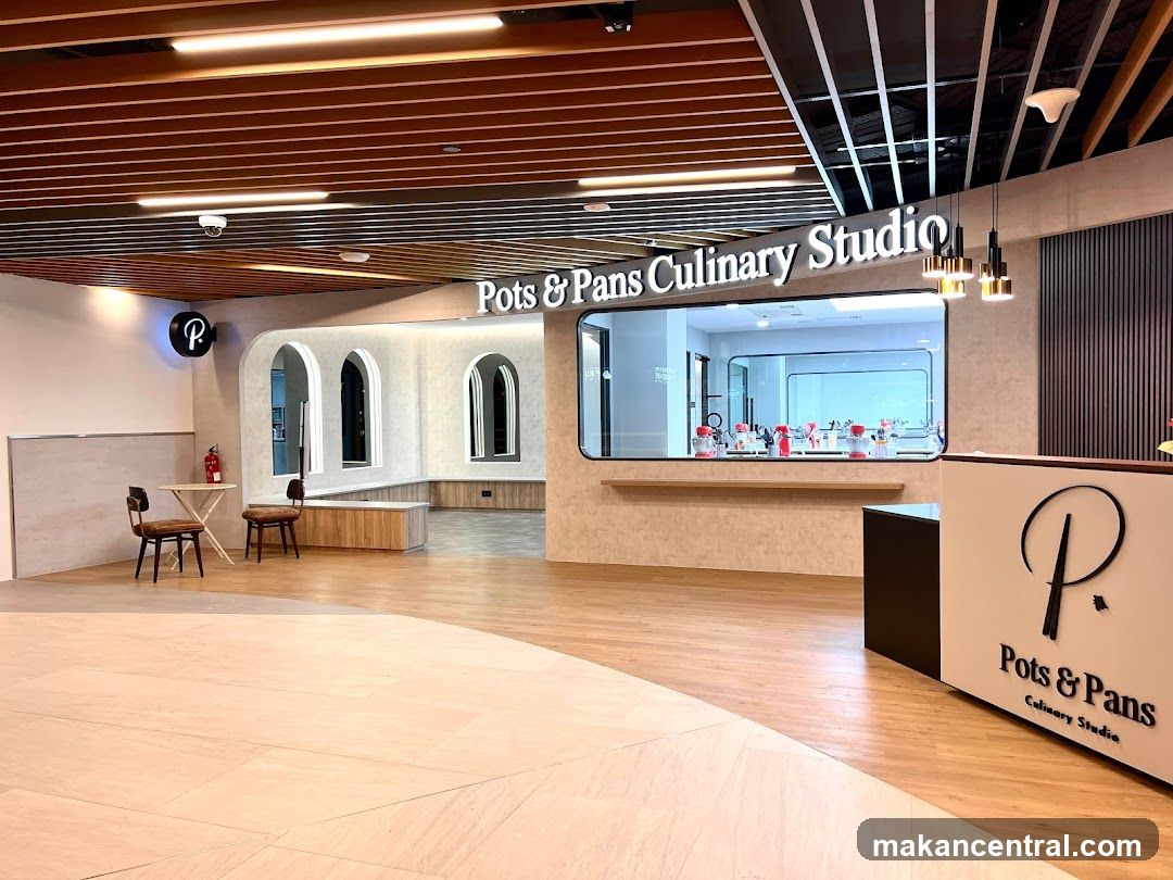 Pots & Pans Culinary Studio Interior