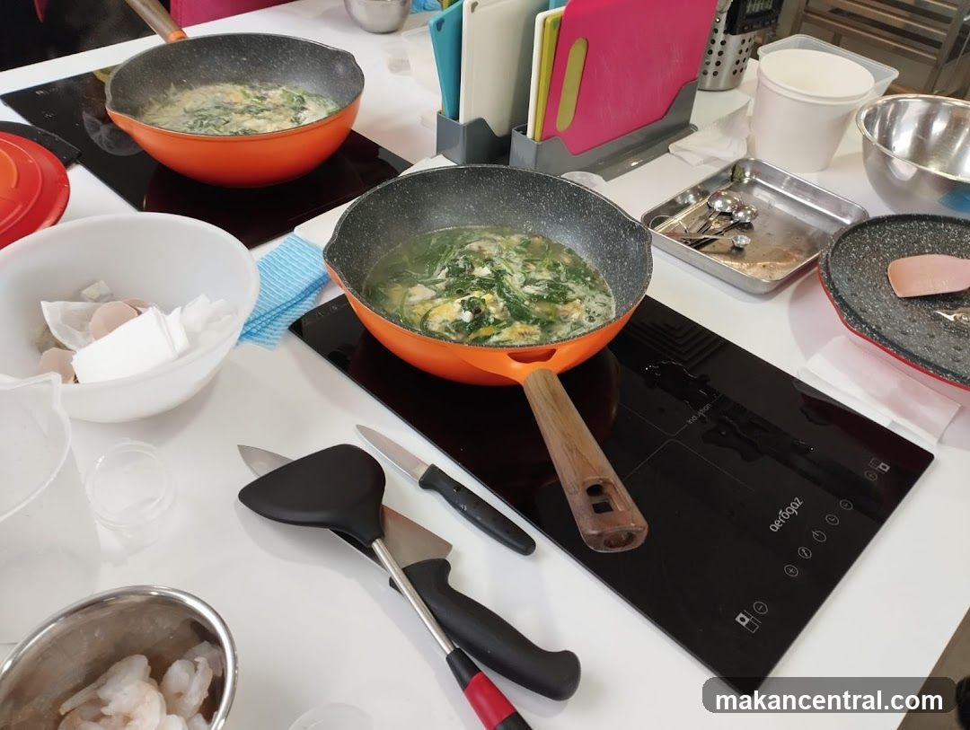 Cooking Class Setup