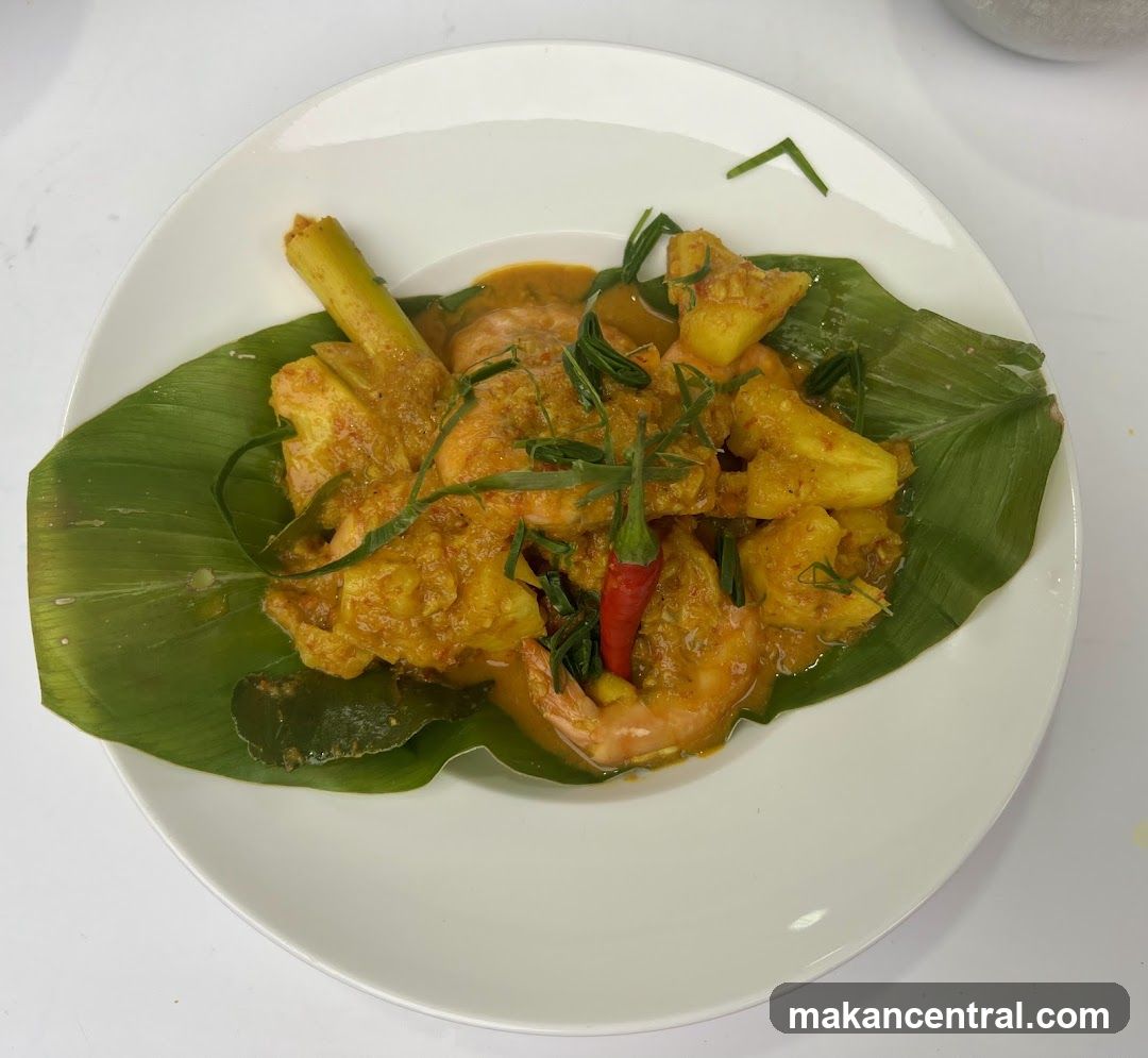 Spicy Shrimp and Pineapple Curry