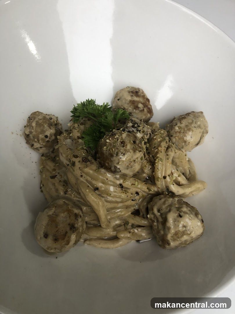 Spaghetti and Meatballs