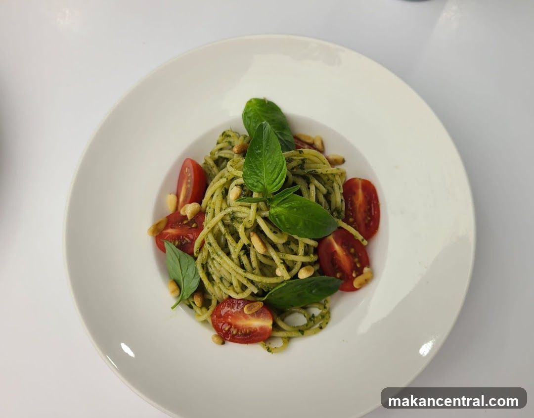 Spaghetti with Pesto