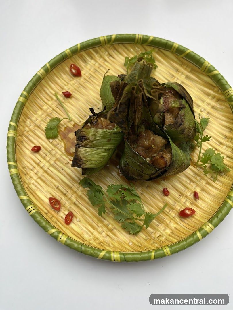 Food Wrapped in Leaves
