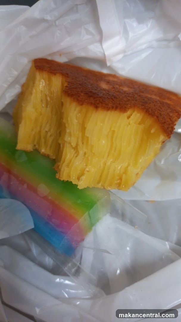 Honeycomb Cake and Rainbow Jelly