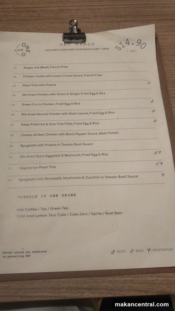SET MEALS