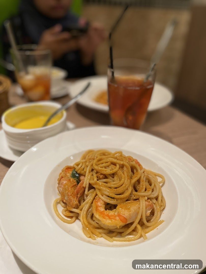Shrimp Pasta Dish