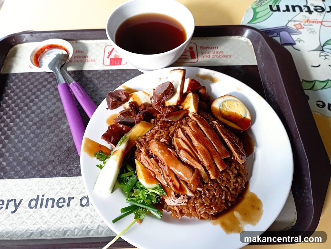 Duck Rice with Tea