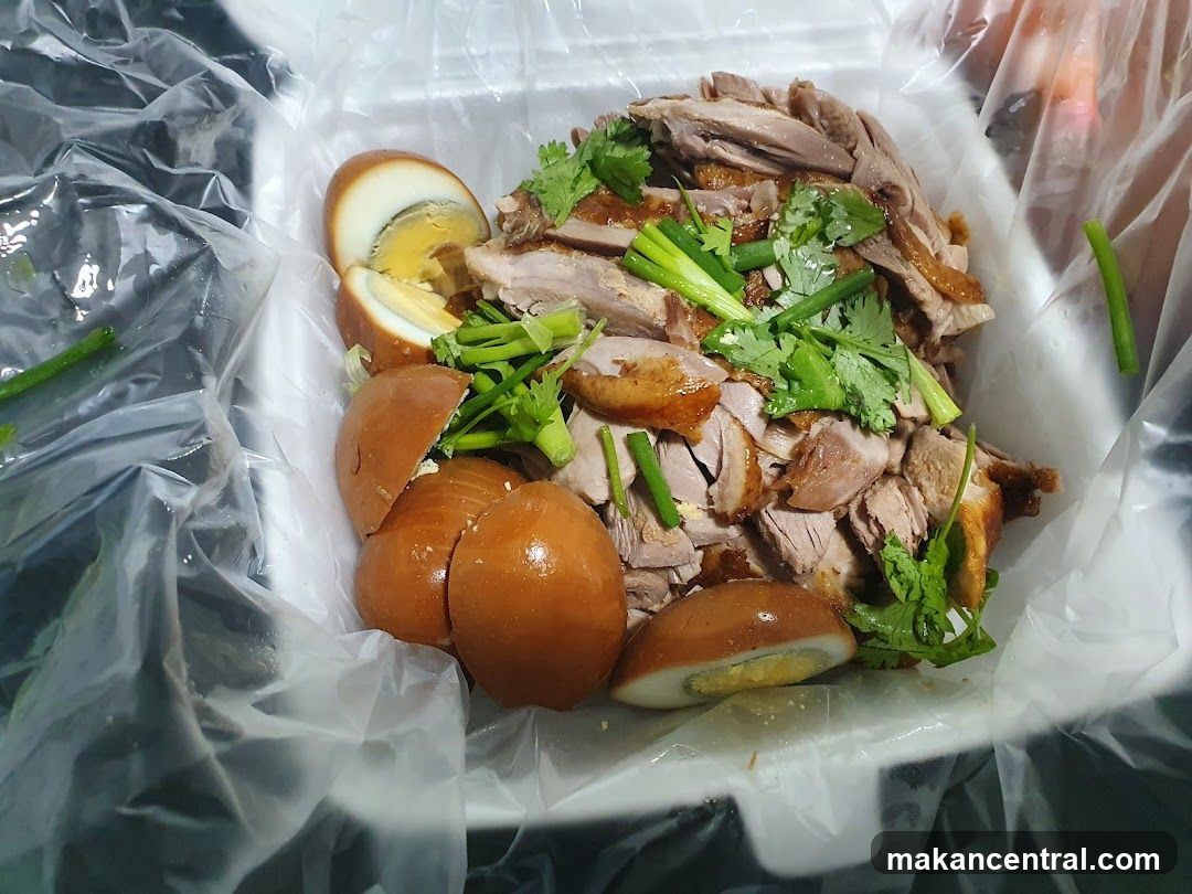 Roast Duck and Eggs