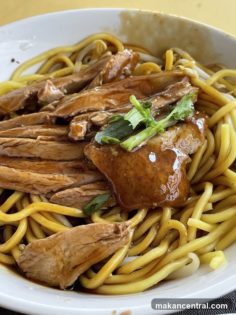 Noodles with Sliced Meat
