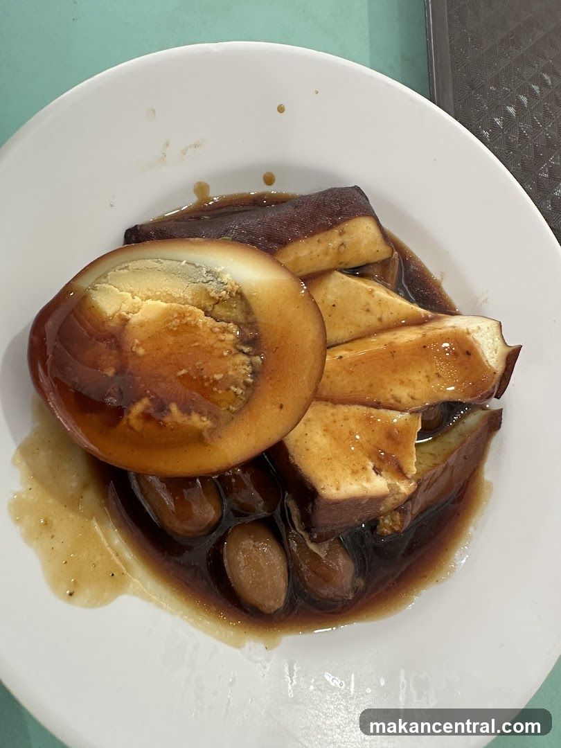Braised Egg and Tofu