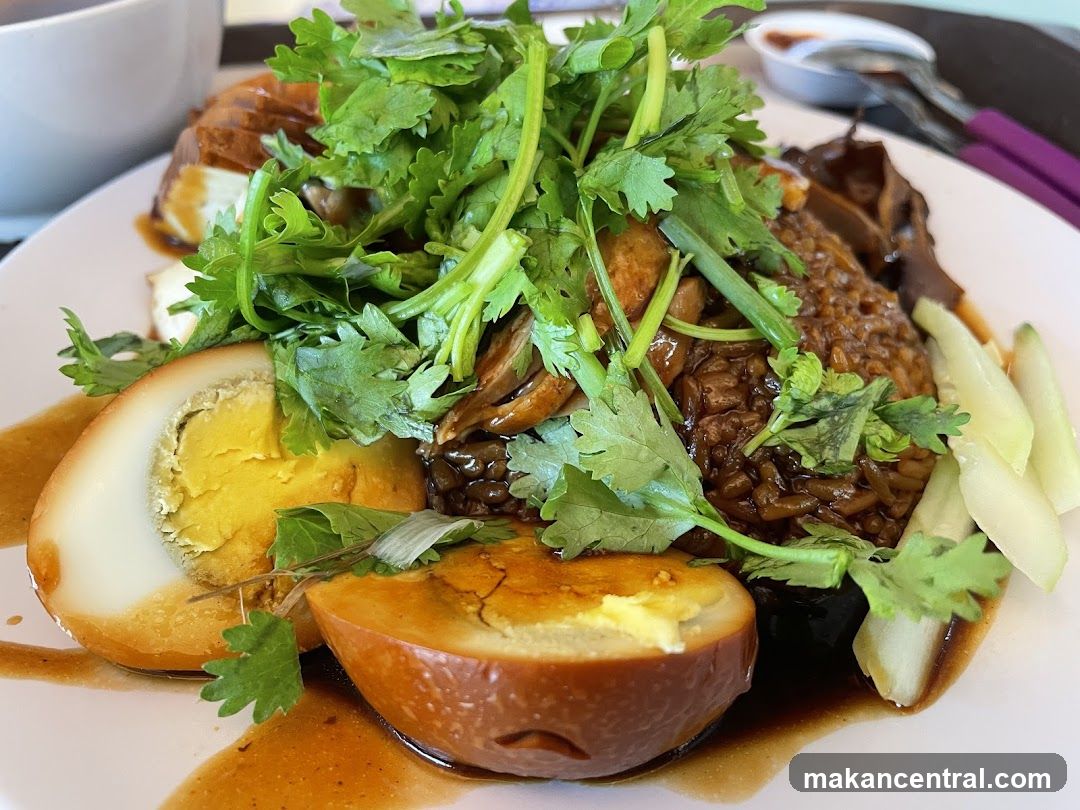 Braised Pork Rice with Eggs