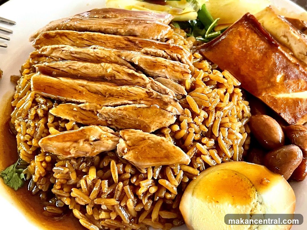 Sliced Meat and Rice Dish
