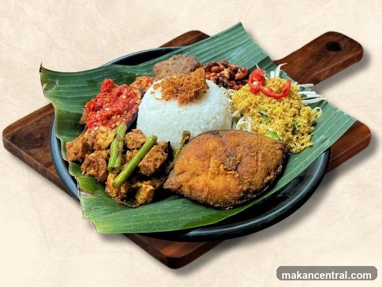 Indonesian Rice Plate