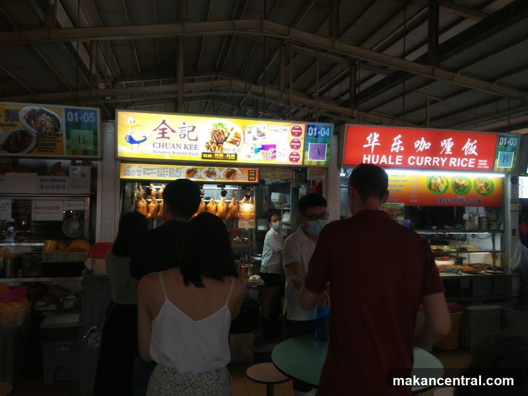 Food Stalls at a Market
