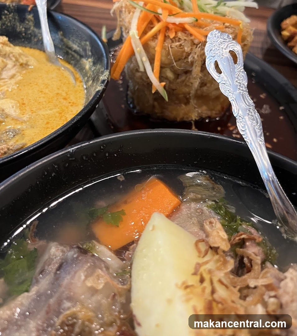 Close-up of various dishes