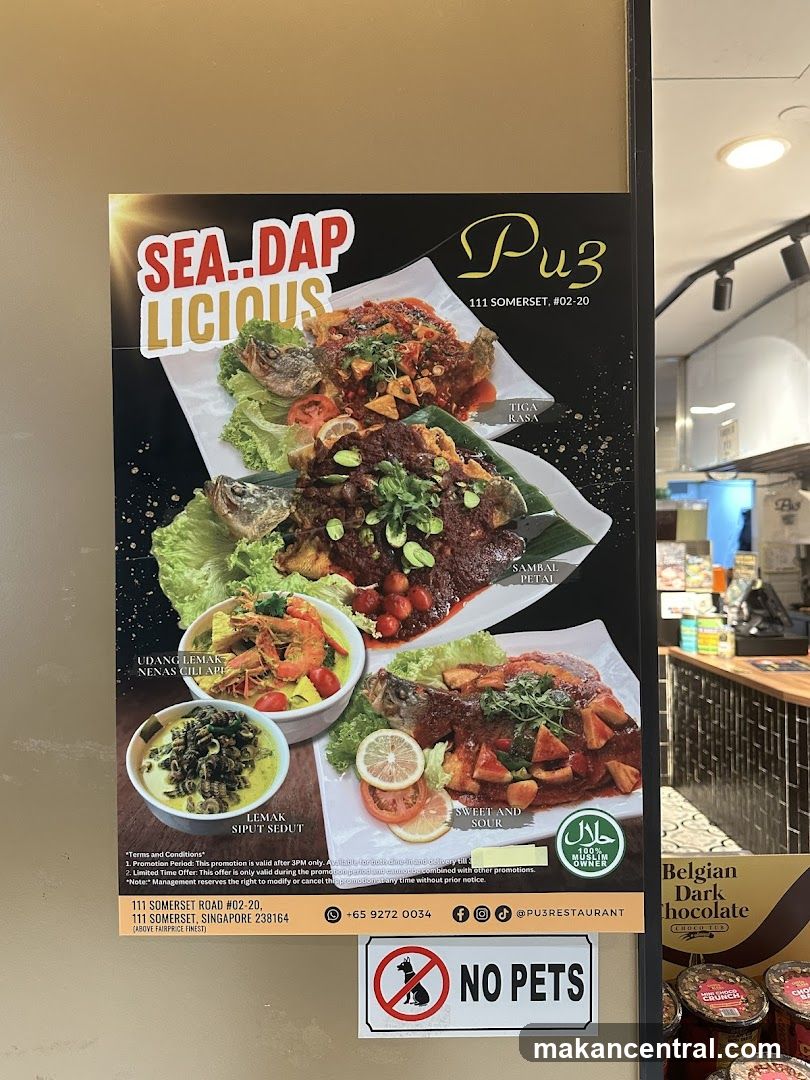 Restaurant Menu Poster