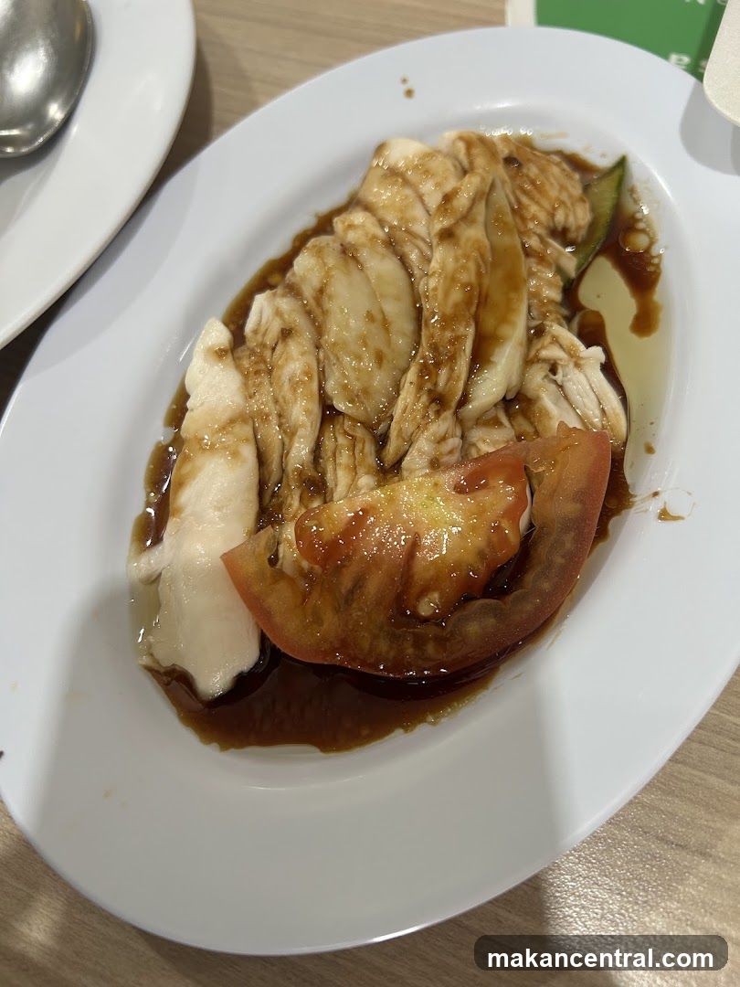 Chicken with Sauce and Tomato