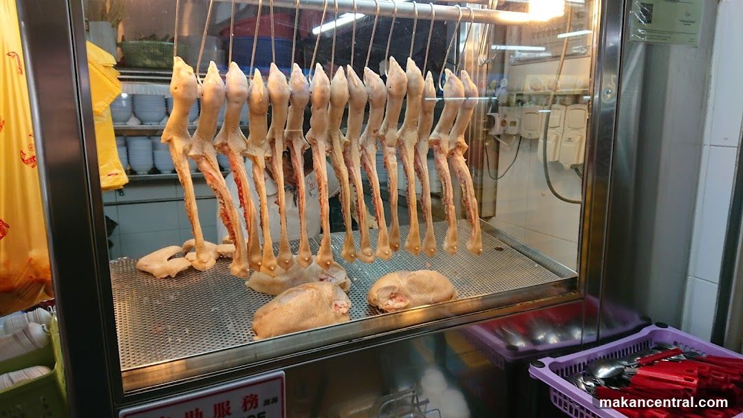Hanging Raw Poultry