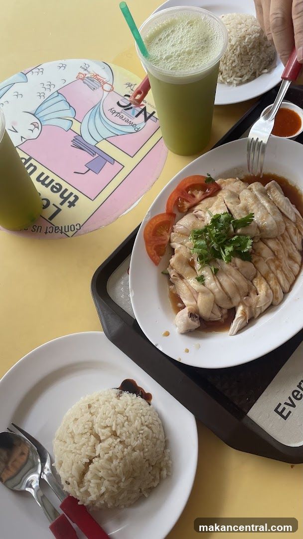 Hainanese Chicken Rice Meal