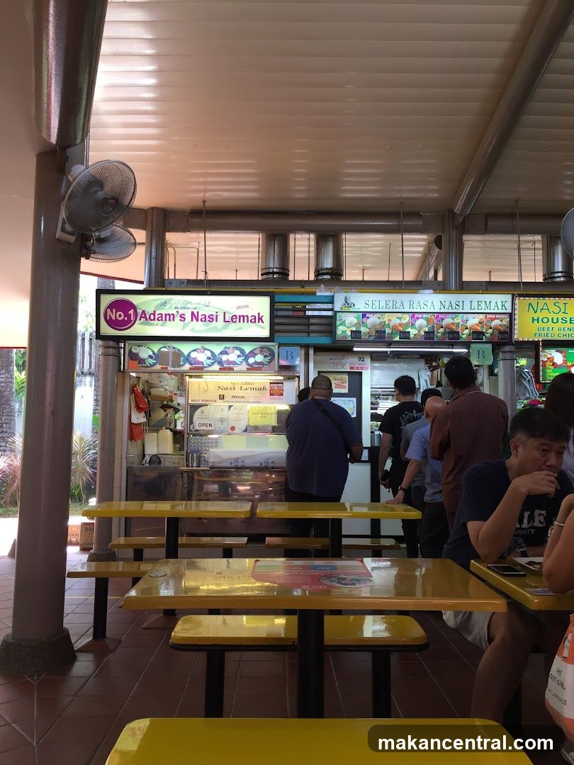Food Stalls with Nasi Lemak