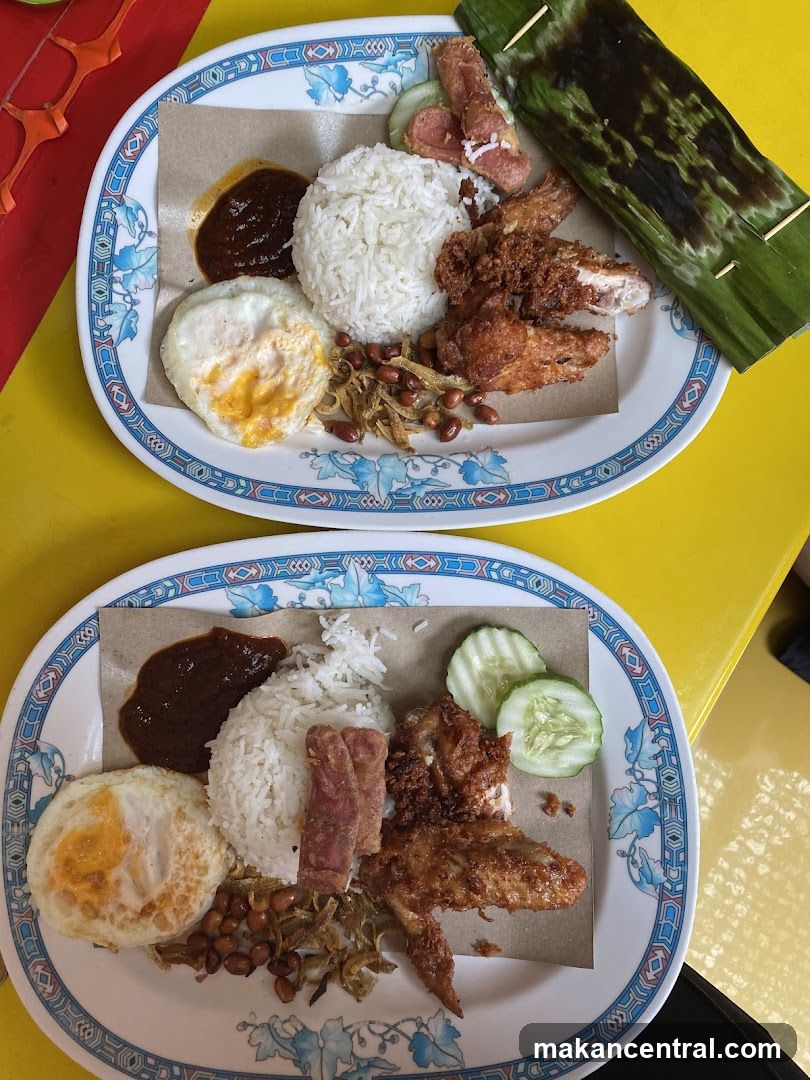 Nasi Lemak Plates