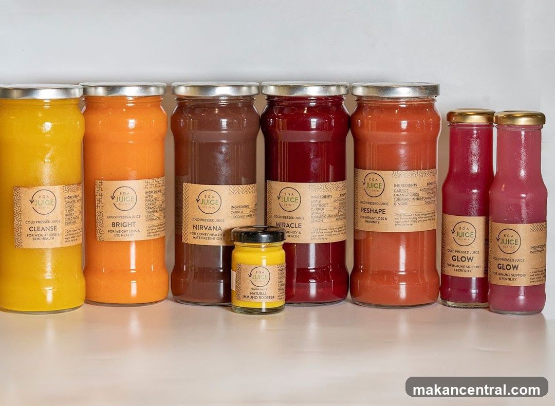 EGA Juice Clinic Products