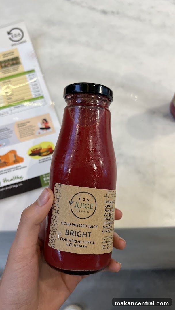 EGA Juice Clinic Bright Cold Pressed Juice