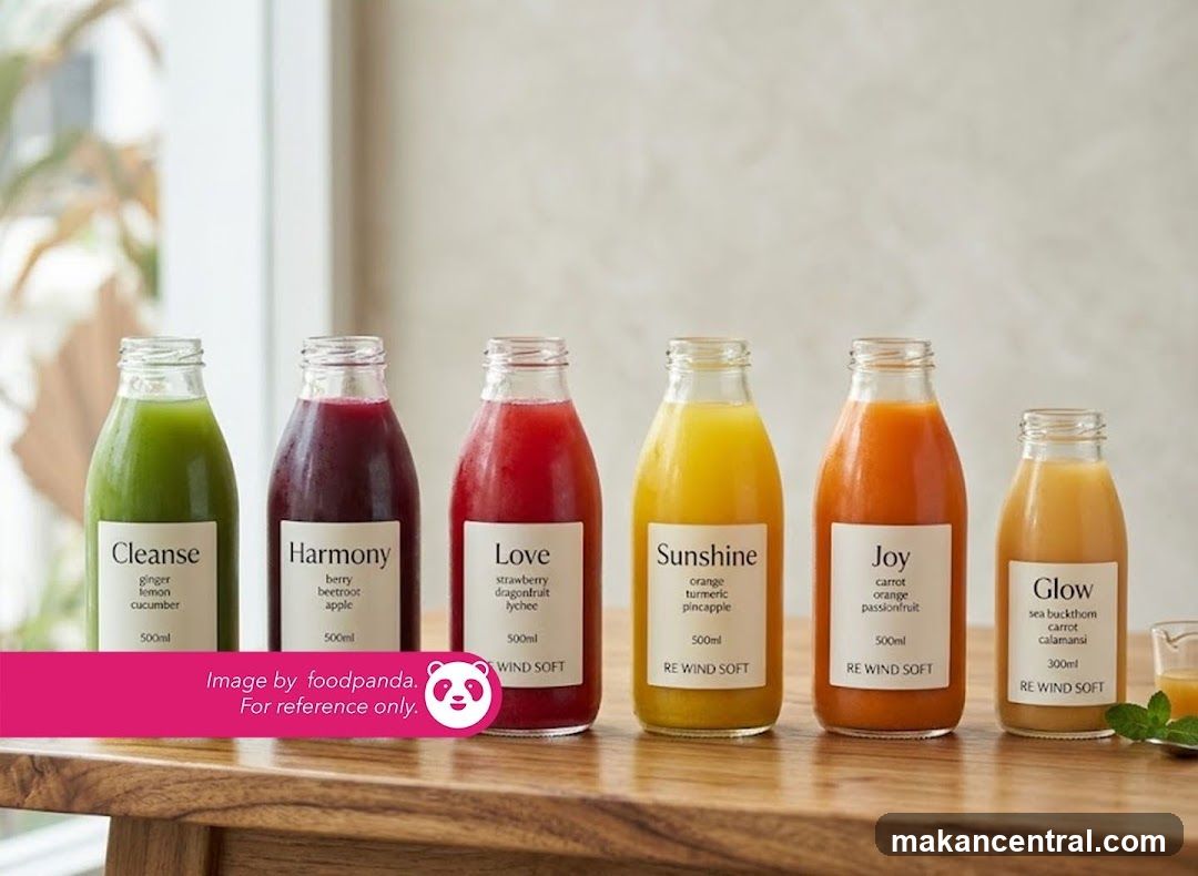 Assortment of Juices