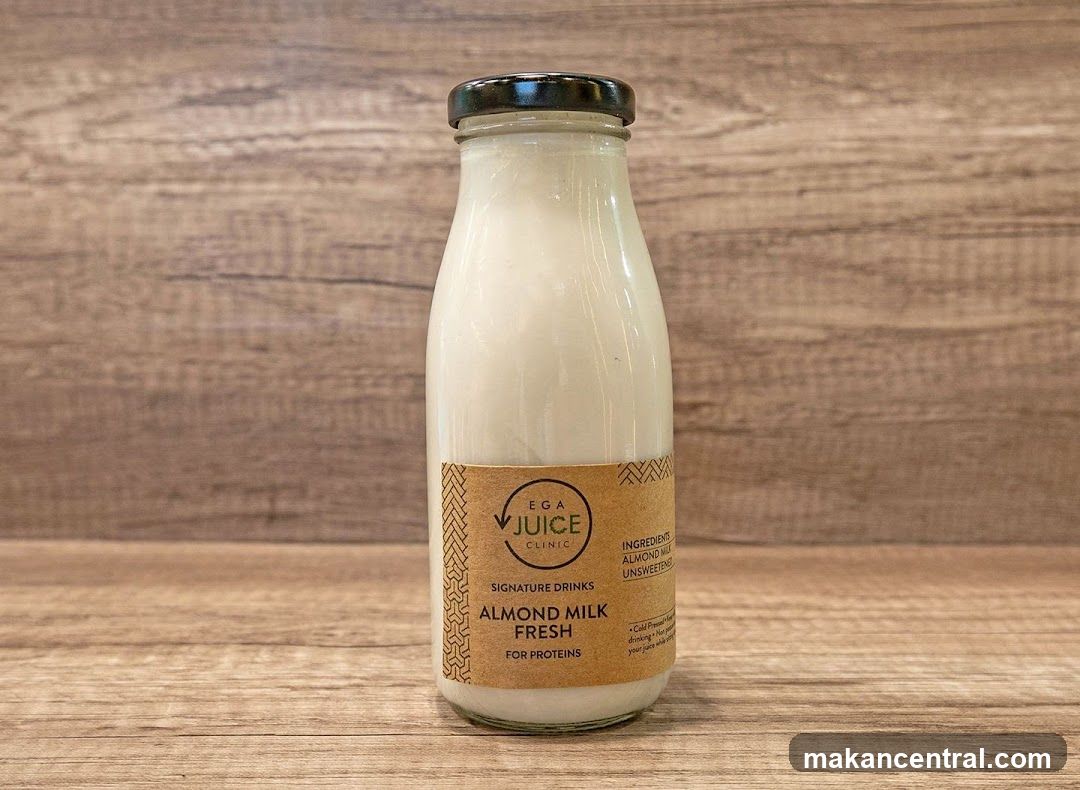 Almond Milk Bottle