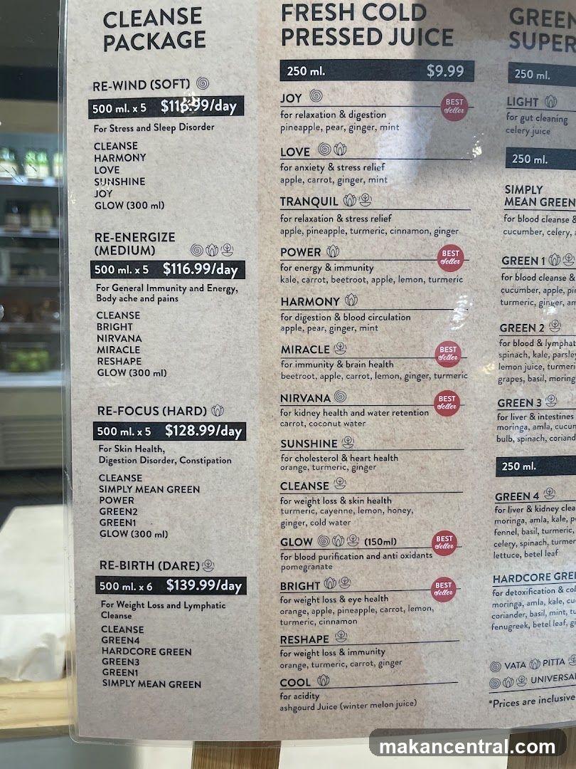 FRESH COLD PRESSED JUICE