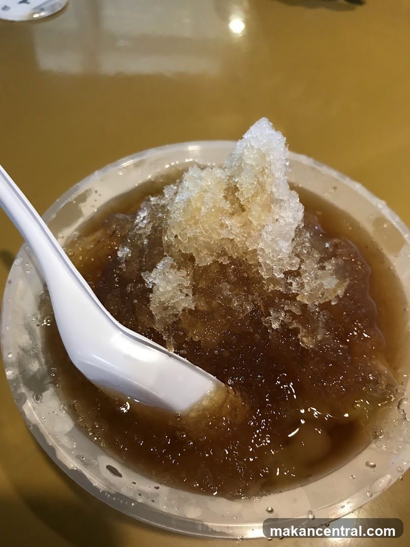 Shaved Ice Dessert