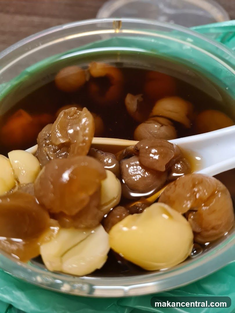 Longan and Lotus Seed Dessert