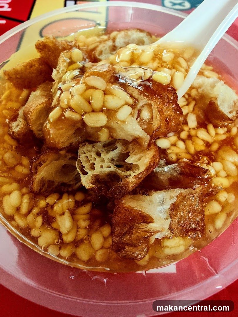 Sweet Bean Dessert with Fried Dough