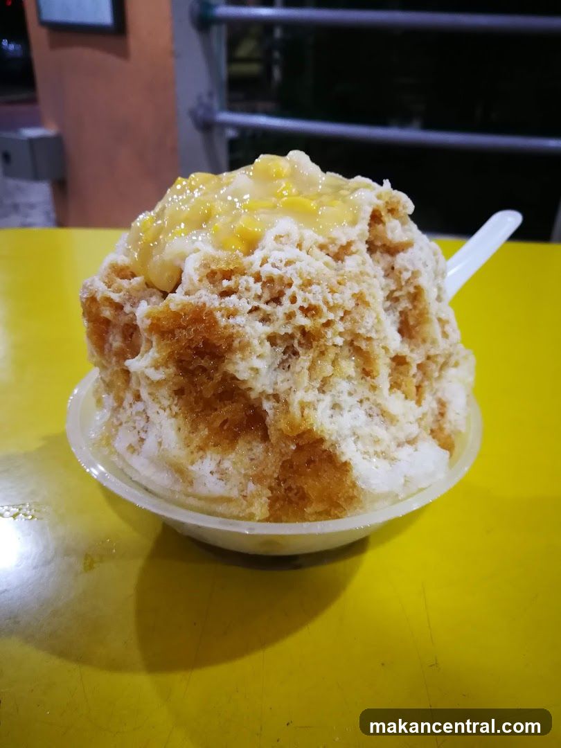 Shaved Ice Dessert