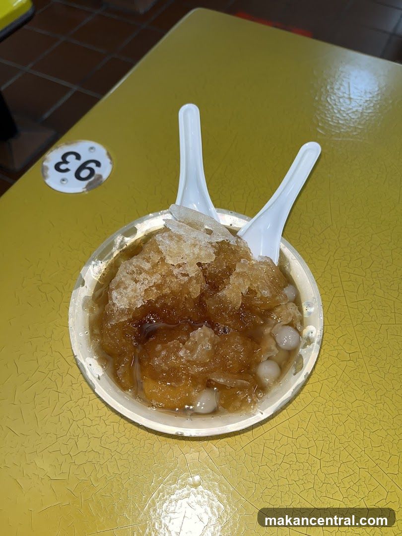 Shaved Ice Dessert